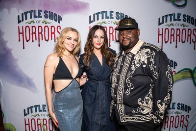 Madeline Brewer, Elizabeth Gillies, and Major Attaway Photo