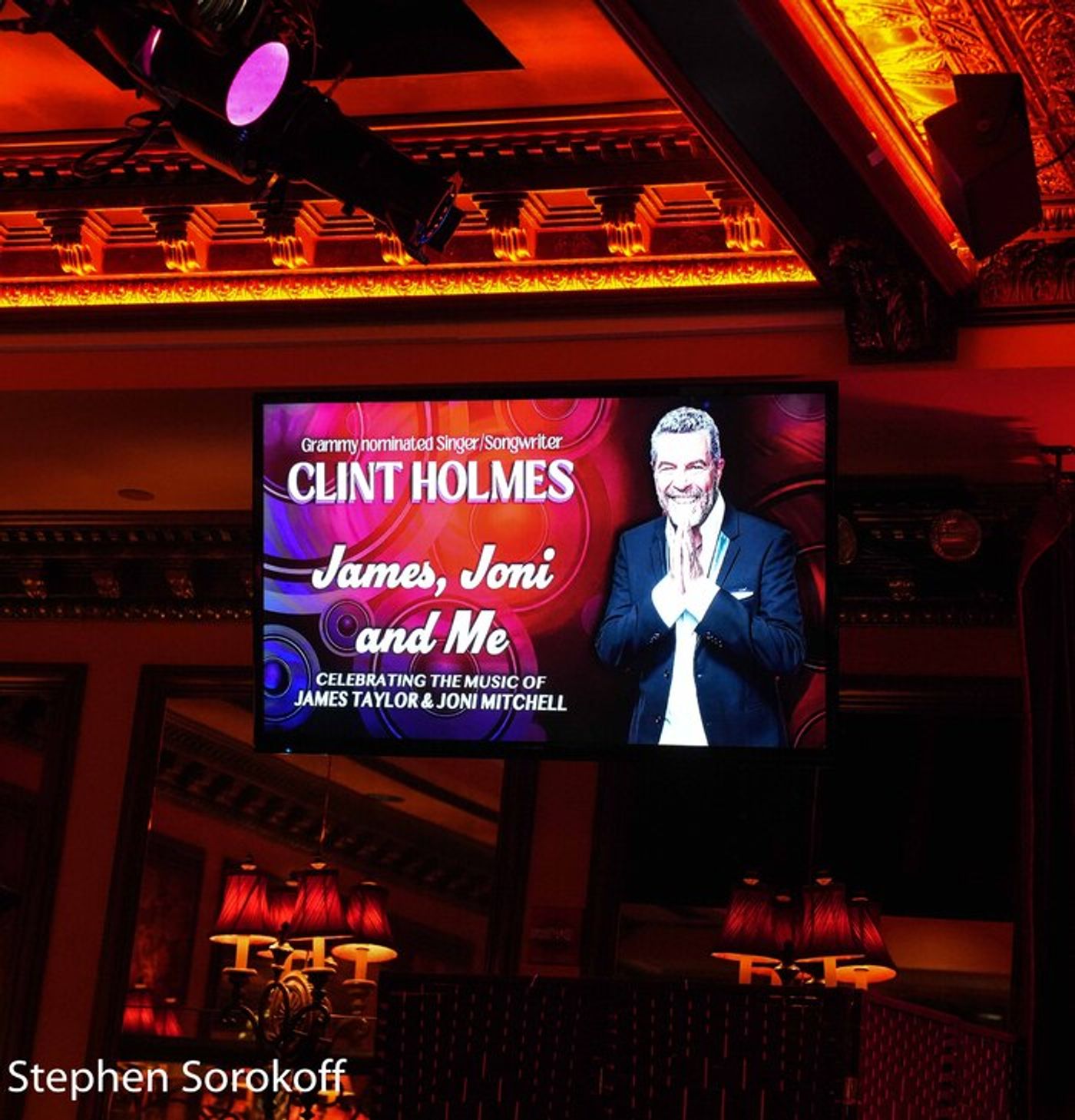 PHOTOS: Clint Holmes Brings JAMES, JONI, AND ME to 54 Below  Image
