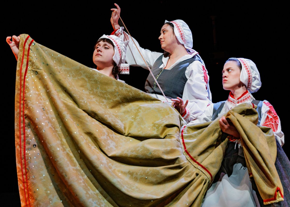 Hannah Eisendrath, Kristen Alesia and Jacque Bischoff  at 