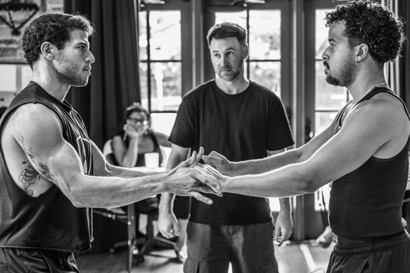 Photos: LITTLEBOY/LITTLEMAN in Rehearsal at Geffen Playhouse Photos: LITTLEBOY/LITTLEMAN in Rehearsal at Geffen Playhouse Image