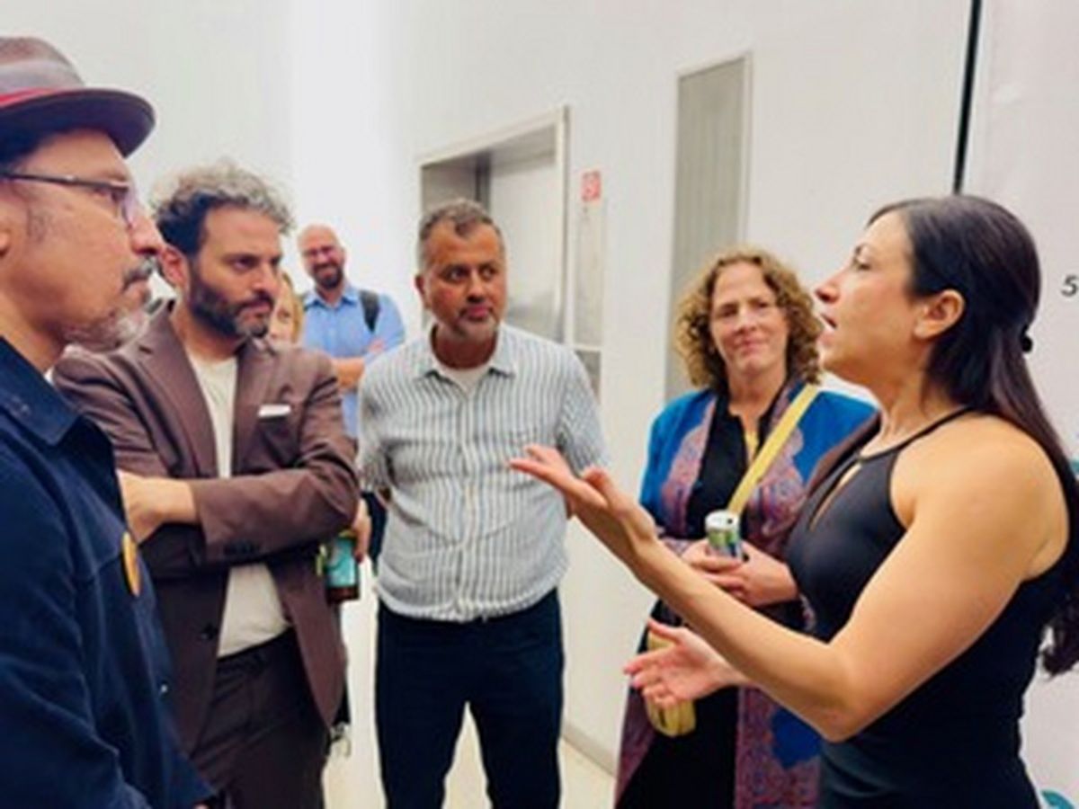 Opening night of Home? A Palestinian Woman's Pursuit of Life, Liberty & Happiness at 59E59 Theaters at 