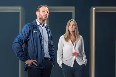 David Sturzaker & Samantha Womack  Photo
