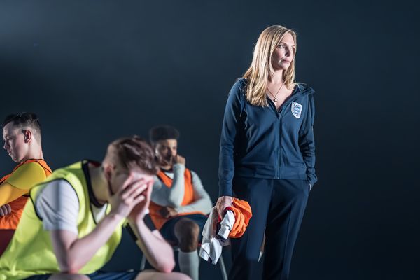 Samantha Womack and The Cast of DEAR ENGLAND Photo