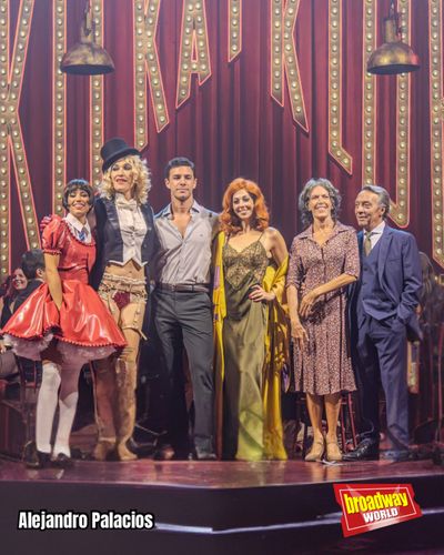 Amanda Digón, Abril Zamora, Pepe Nufrio, Pepa Lucas, Carme Conesa y Tony River Photo