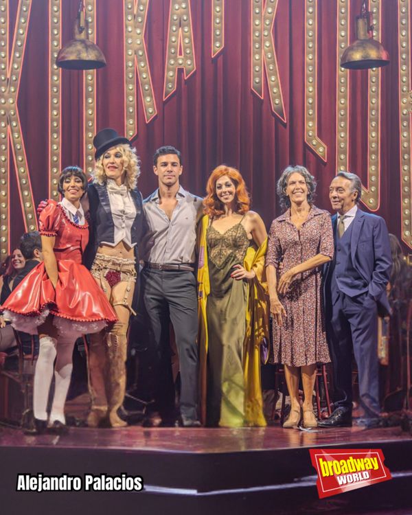 Amanda Digón, Abril Zamora, Pepe Nufrio, Pepa Lucas, Carme Conesa y Tony River Photo