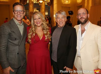 Producer Bill Damaschke, Book Writer Lindsey Ferrentino, Composer Stephen Schwartz an Photo