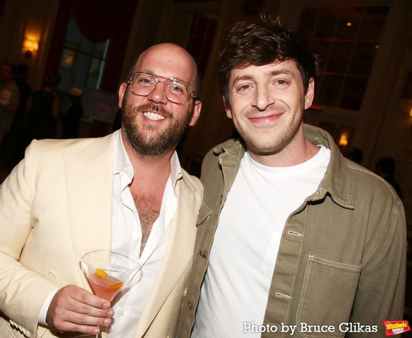 Producer Greg Nobile and Alex Edelman Photo