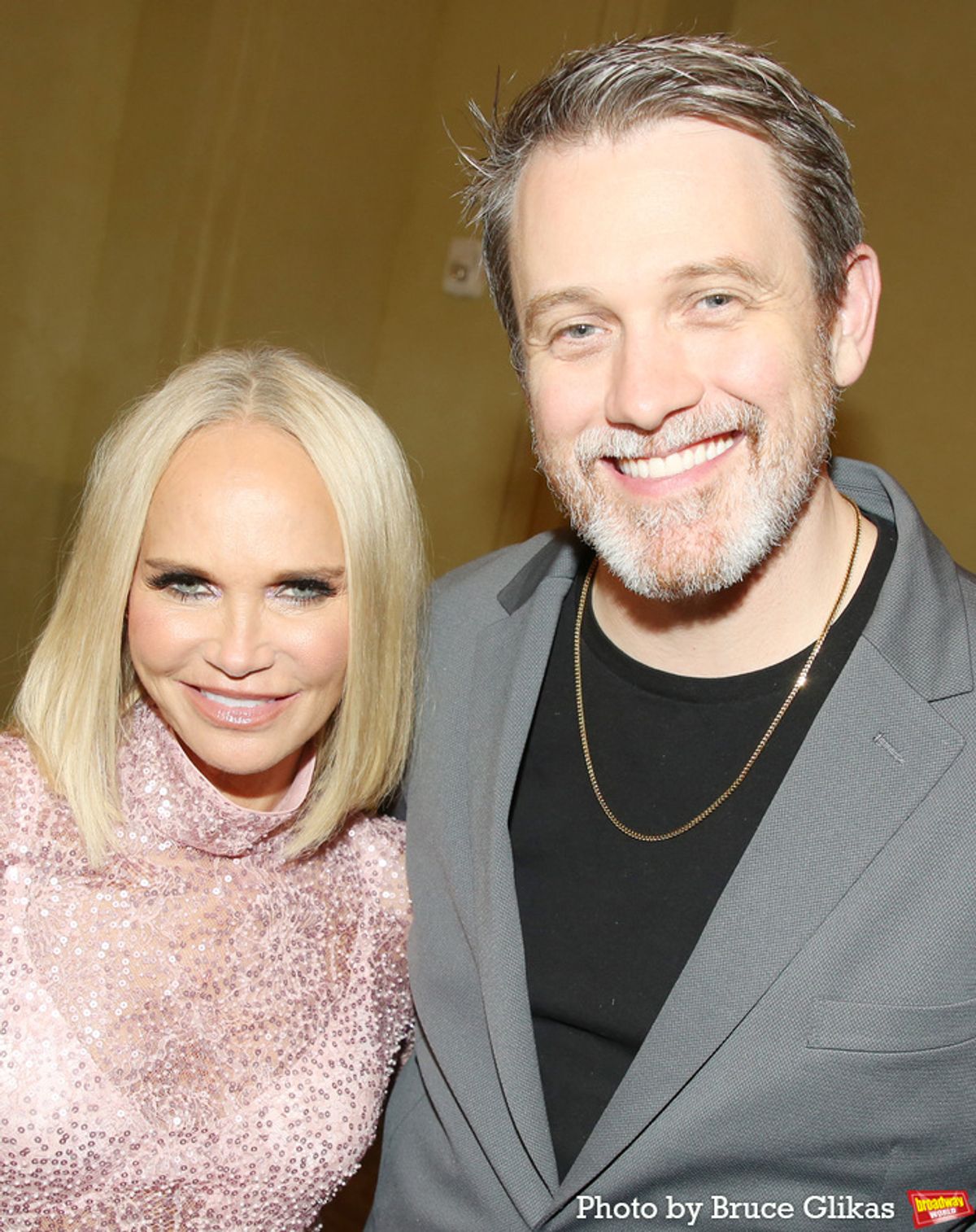 Kristin Chenoweth and Director Michael Arden at 