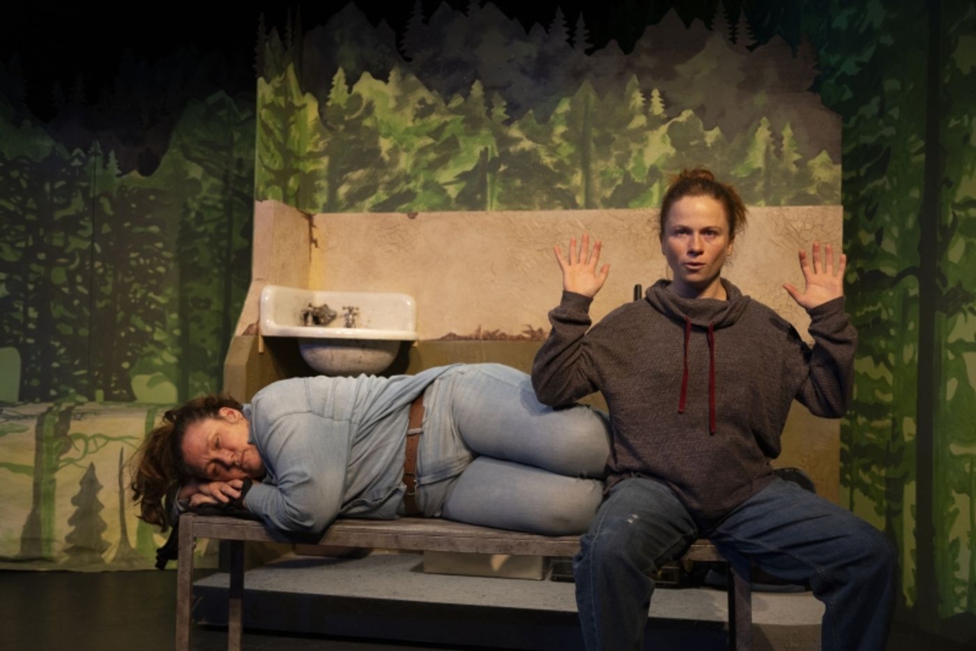 Review: CAN’T RUN, CAN’T DANCE at NJ Rep-Lots of Humor and Scheming  Image