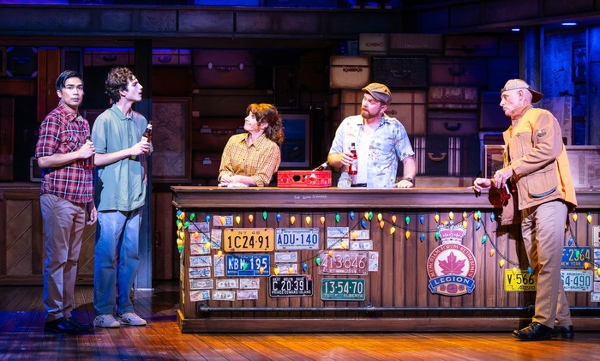 Steven-Adam Agdeppa, Hayden Kharrazi, Gwen Hollander, Erich Schroeder and Andy Umberger at 