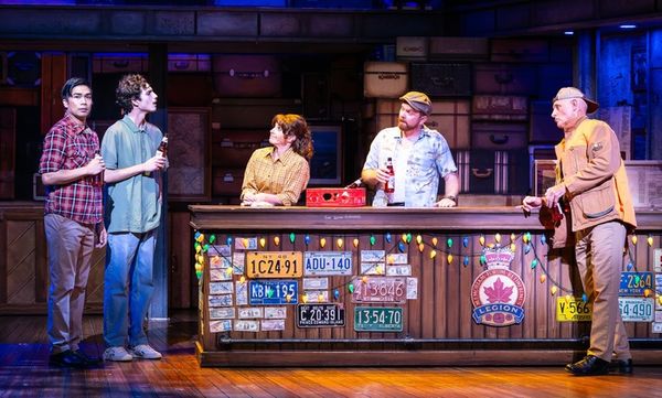 Steven-Adam Agdeppa, Hayden Kharrazi, Gwen Hollander, Erich Schroeder and Andy Umberg Photo