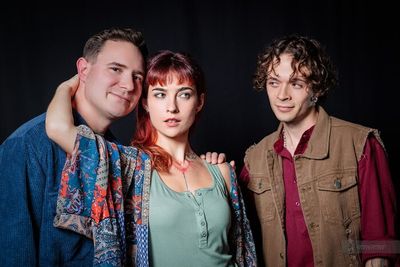 Cameron Kubly, Kayla Witoshynksy, and Blake Smallen Photo