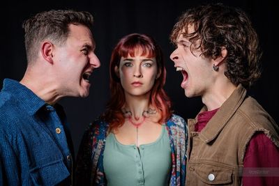 Cameron Kubly, Kayla Witoshynksy, and Blake Smallen Photo