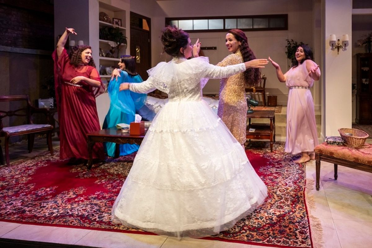 Tina Arfee, Yourtana Sulaiman, Gloria Imseih Petrelli, Joan Nahid and Shadee Vossough at 