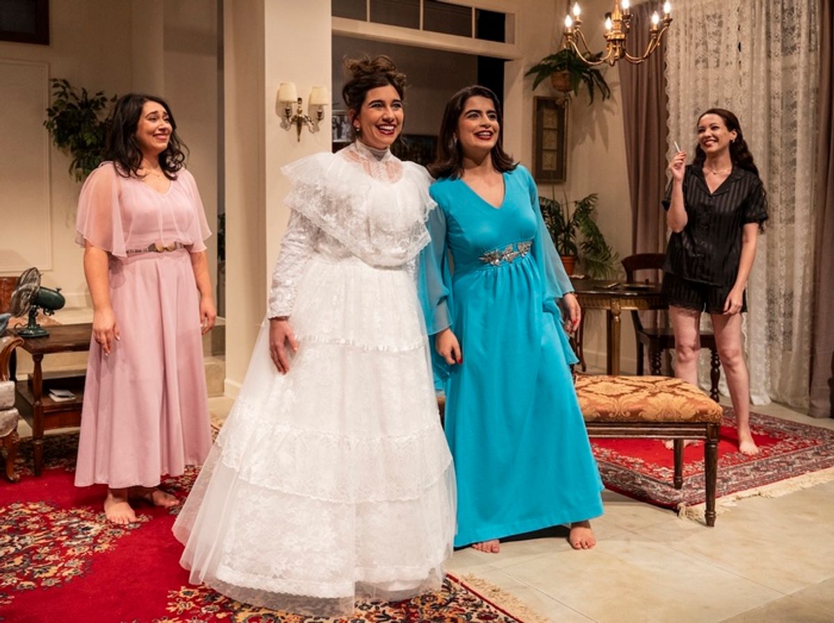 Shadee Vossoughi, Gloria Imseih Petrelli, Yourtana Sulaiman and Joan Nahid at 