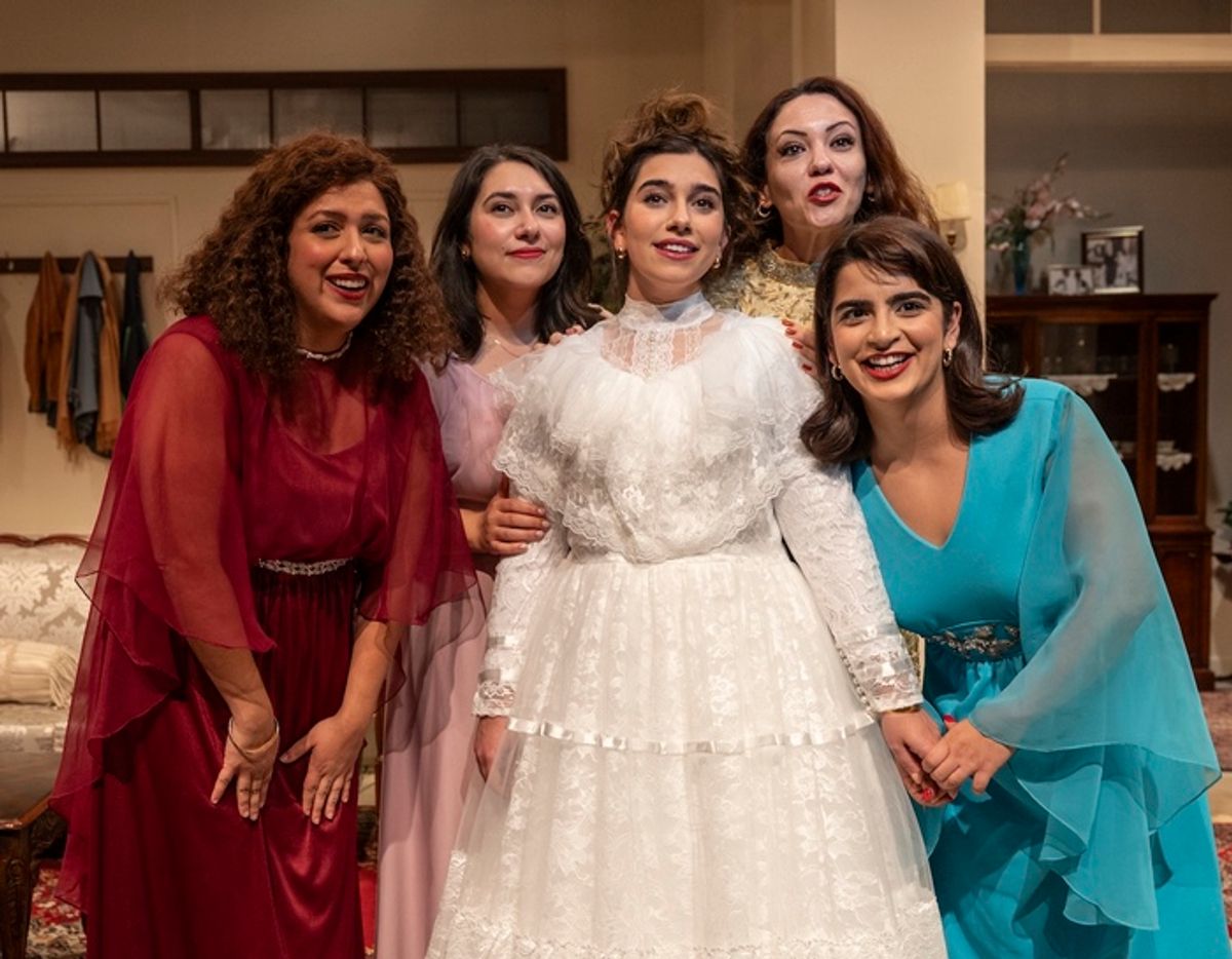 Tina Arfee, Shadee Vossoughi, Gloria Imseih Petrelli,  Joan Nahid and Yourtana Sulaiman at 