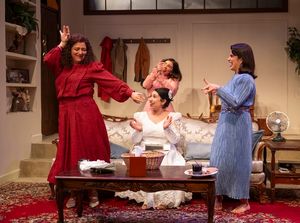 Tina Arfee, Gloria Imseih Petrelli, Shadee Vossoughi and Yourtana Suliaman @ BroadwayWorld Tina Arfee, Gloria Imseih Petrelli, Shadee Vossoughi and Yourtana Suliaman Photo