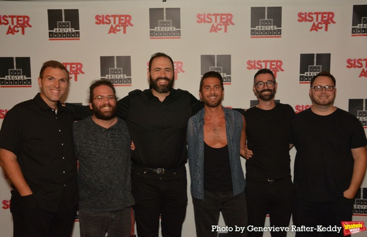 Jonathan Brenner (Music Director) and the band that includes Brian Schatz, Josh Ganci, Eitan Prouser, Peter Averson, Andrew Warren at 