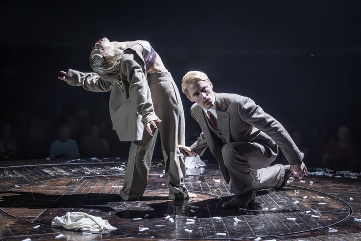 Eva Noblezada and Reeve Carney at 