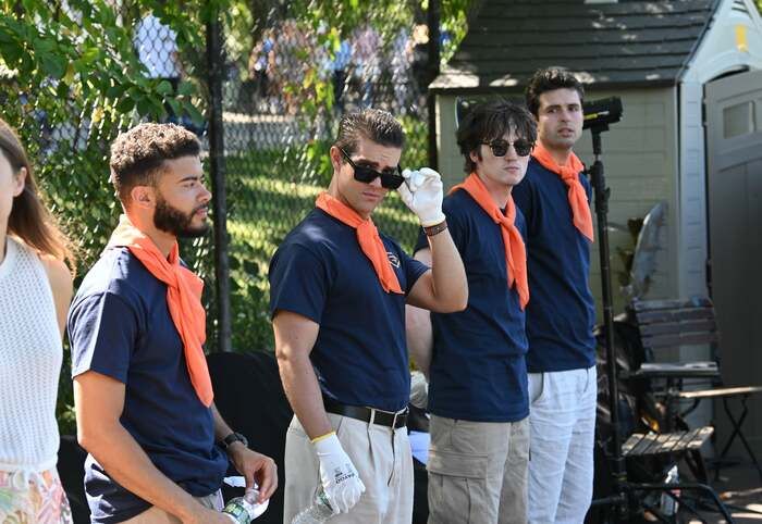 Photos: Phillipa Soo and Steven Pasquale Attend Romance-Themed Audible Event  Image