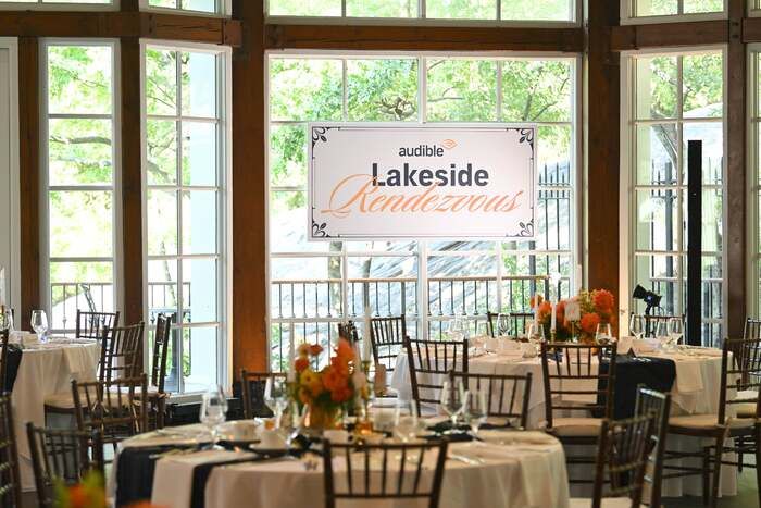 Photos: Phillipa Soo and Steven Pasquale Attend Romance-Themed Audible Event  Image