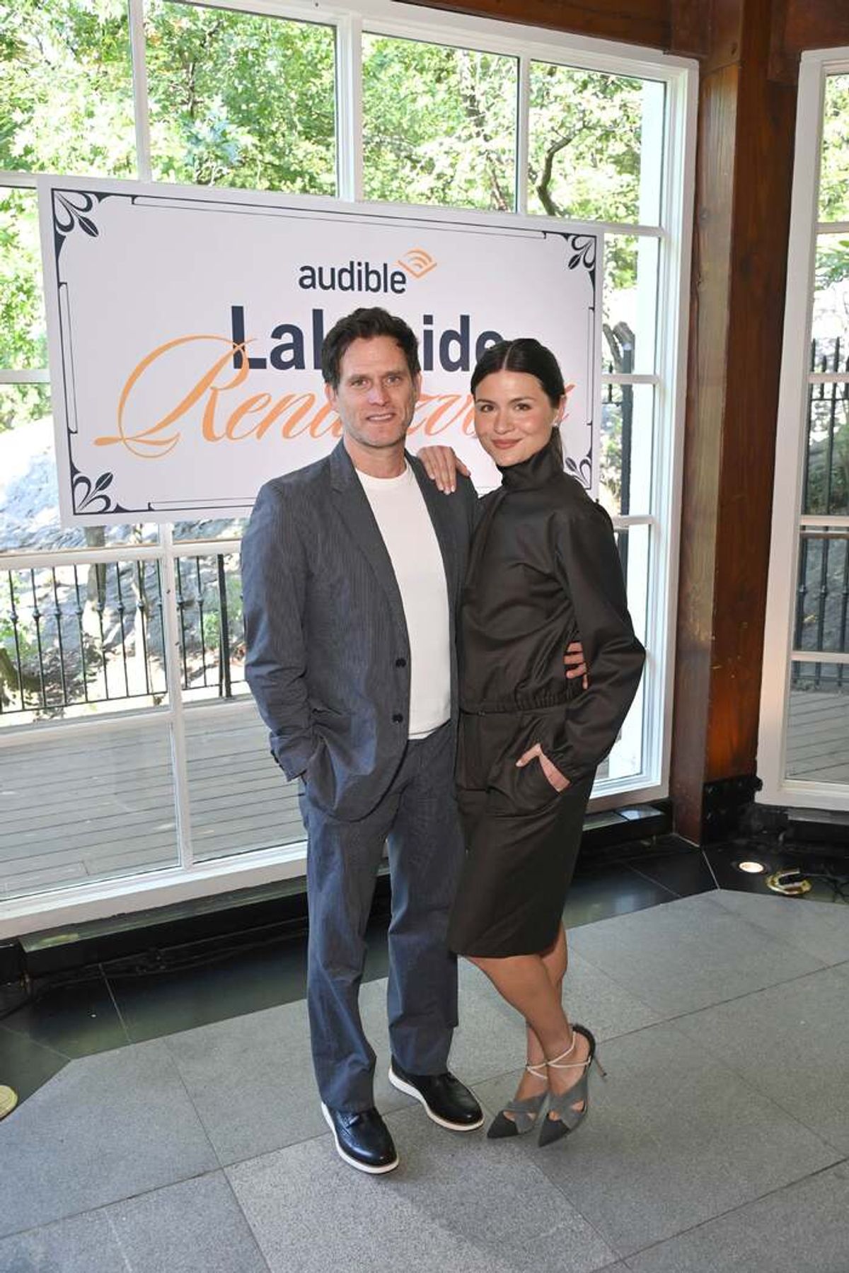 Steven Pasquale and Phillipa Soo at 