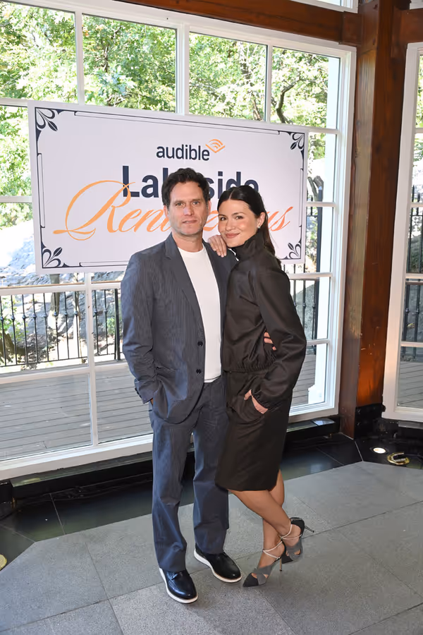 NEW YORK, NEW YORK - SEPTEMBER 19: (L-R) Steven Pasqual and Phillipa Soo attend as Au Photo