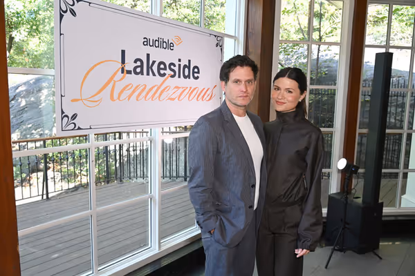 NEW YORK, NEW YORK - SEPTEMBER 19: (L-R) Steven Pasqual and Phillipa Soo attend as Au Photo