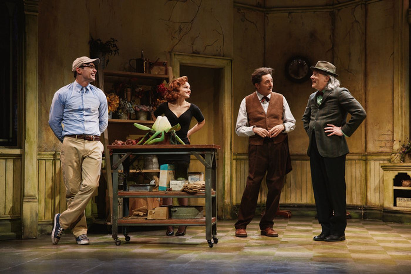 Photos: Madeline Brewer and Thomas Doherty in LITTLE SHOP OF HORRORS  Image