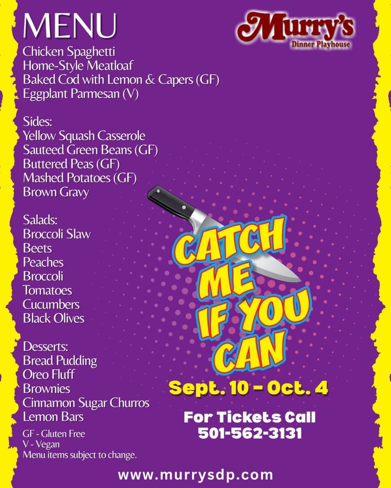 Review: CATCH ME IF YOU CAN at Murry's Dinner Playhouse in Little Rock  Image