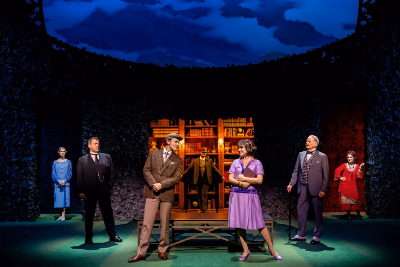 Review: Agatha Christie’s MURDER ON THE LINKS at TRT-An Absorbing Mystery  Image