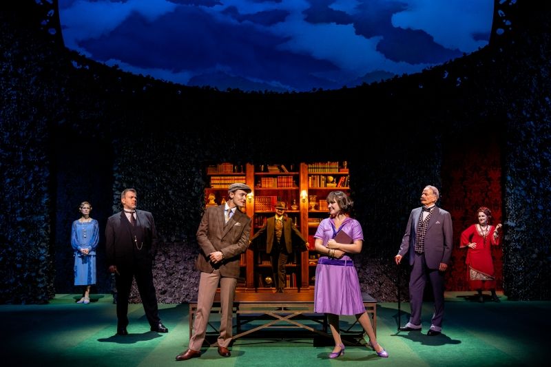 Review: Agatha Christie’s MURDER ON THE LINKS at TRT-An Absorbing Mystery Image
