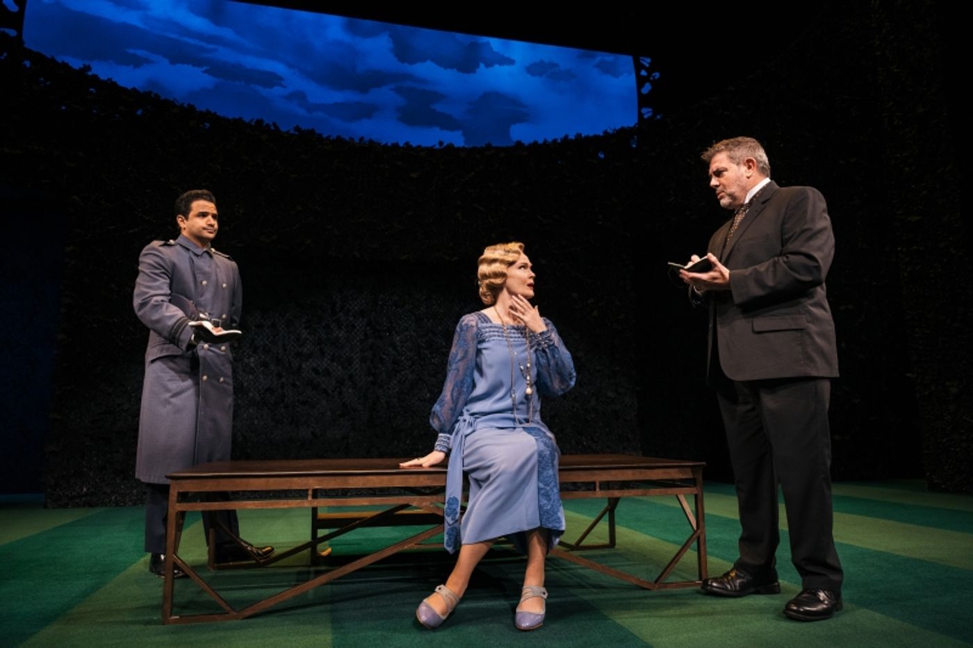 Review: Agatha Christie’s MURDER ON THE LINKS at TRT-An Absorbing Mystery  Image