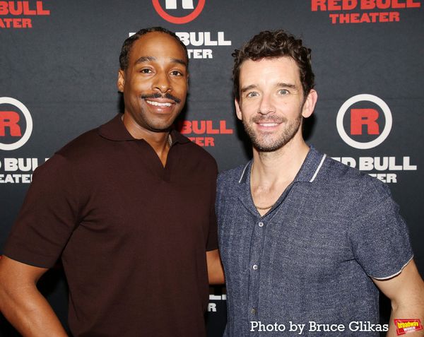 Grantham Coleman and Michael Urie  Photo