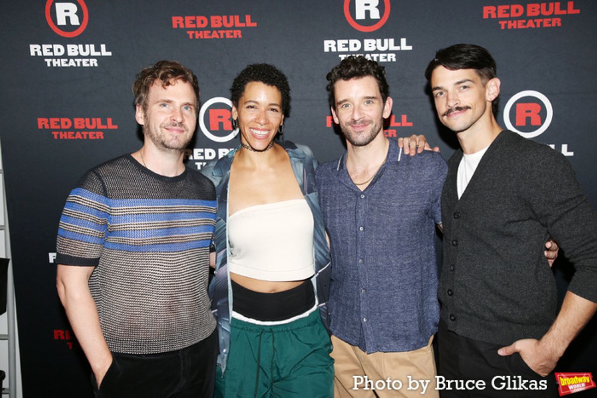 Ryan Spahn, Sarin Monae West, Michael Urie and David Mattar Merten at 