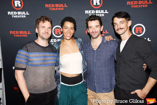 Ryan Spahn, Sarin Monae West, Michael Urie and David Mattar Merten Photo
