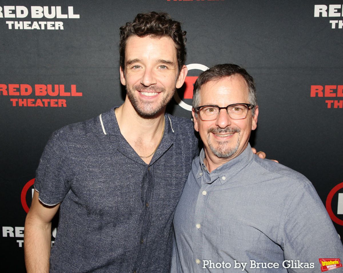  Michael Utrie and Red Bull Theater Founder/Artistic Director Jesse Berger  at 