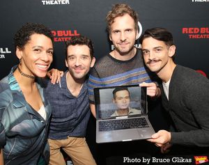 Sarin Monae West, Michael Urie, James Seol, Ryan Spahn and David Mattar Merten @ BroadwayWorld Sarin Monae West, Michael Urie, James Seol, Ryan Spahn and David Mattar Merten Photo
