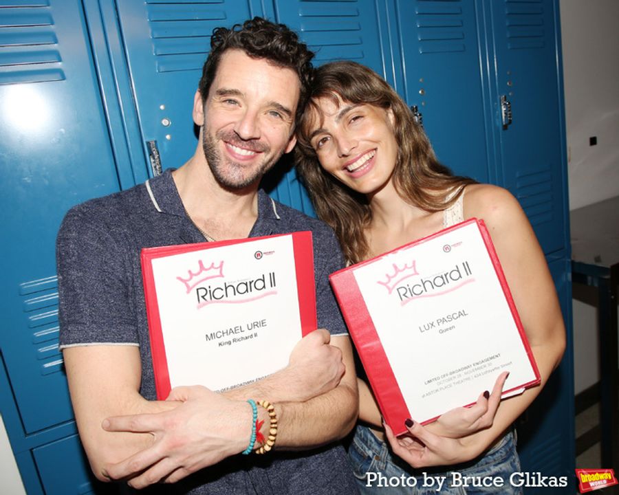 Photos: Michael Urie and the Cast of RICHARD II Meet the Press Image