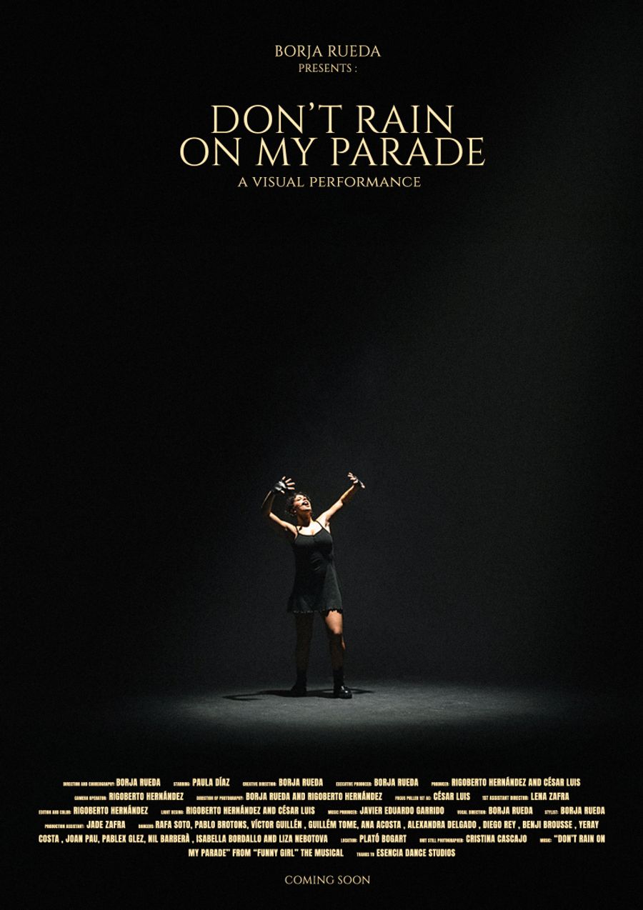 Borja Rueda presenta el cartel de su proyecto: “Don’t rain on my parade, a visual performance” Image