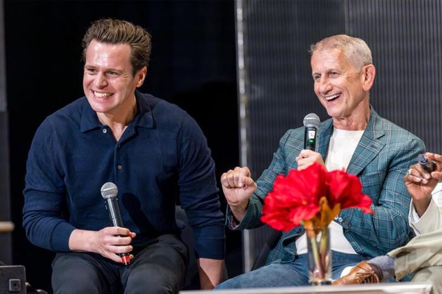 Photos: Jonathan Groff, Rachel Chavkin, and More Celebrate Tom Kirdahy in NYPL Panel Image