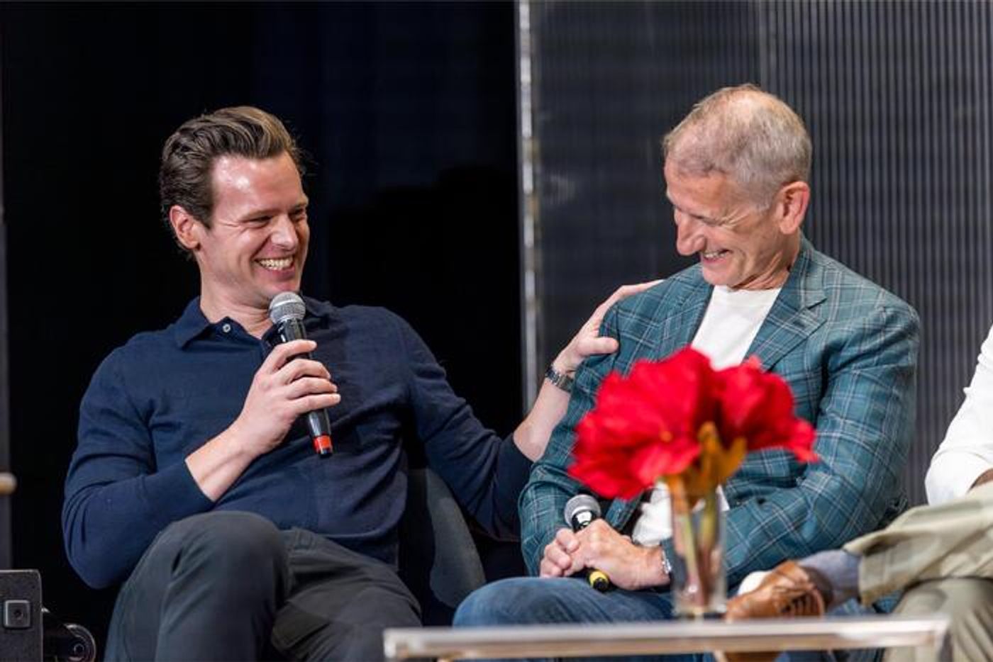 Photos: Jonathan Groff, Rachel Chavkin, and More Celebrate Tom Kirdahy in NYPL Panel  Image