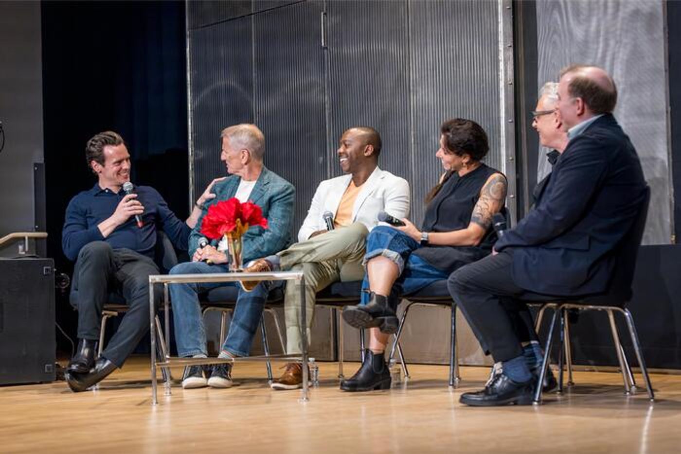 Photos: Jonathan Groff, Rachel Chavkin, and More Celebrate Tom Kirdahy in NYPL Panel  Image