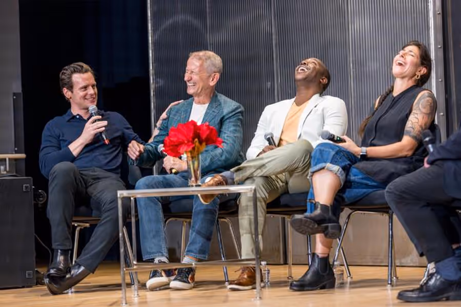 Photos: Jonathan Groff, Rachel Chavkin, and More Celebrate Tom Kirdahy in NYPL Panel Image