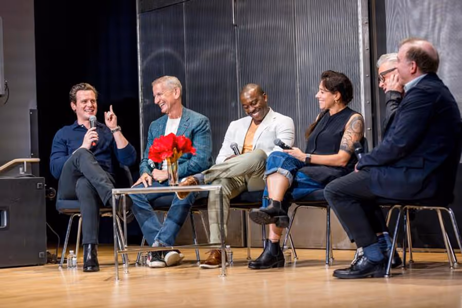 Photos: Jonathan Groff, Rachel Chavkin, and More Celebrate Tom Kirdahy in NYPL Panel Image