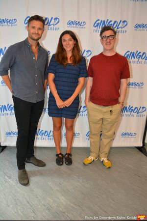 Mark Evans, Synnøve Karlsen and Carson Elrod @ BroadwayWorld Mark Evans, Synnøve Karlsen and Carson Elrod Photo