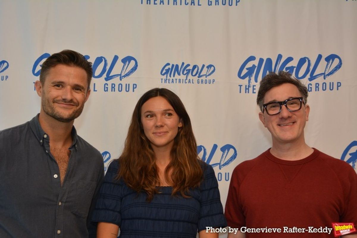 Mark Evans, Synnøve Karlsen and  Carson Elrod at 