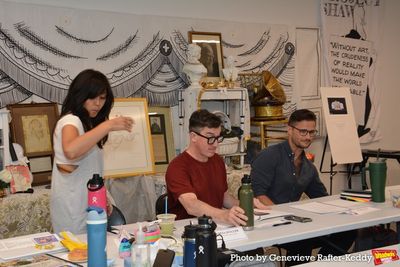 Teresa Avia Lim, Carson Elrod and Mark Evans Photo