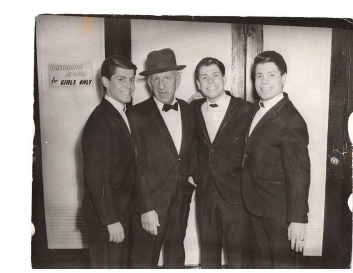 Jimmy Durante & The Magid Triplets at 