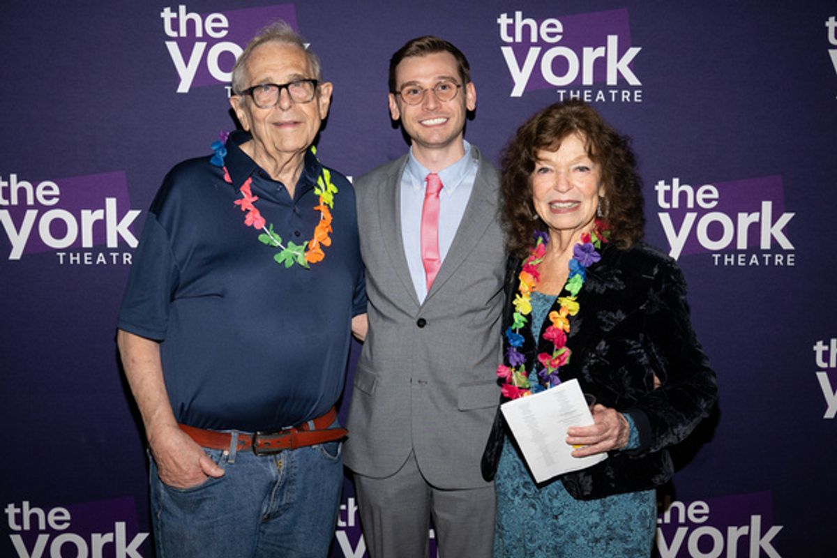 (left to right) Richard Maltby Jr., Joseph Hayward, Gretchen Cryer_Opening Night of The York Theatre''s This Is Not A Drill_Photo by Shawn Salley  at 
